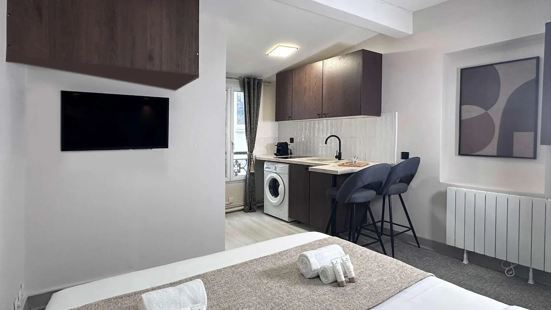 Charming Studio In Porte De Versailles 아파트